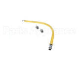 HG-2D-36 T&S Brass Gas Hose, Free Spin Fittings, 3/4 Npt, 3