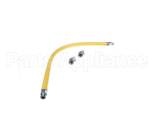 HG-2D-36 T&S Brass Gas Hose, Free Spin Fittings, 3/4 Npt, 3