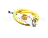 HG-4D-48K T&S Brass Gas Hose W/Quick Disconnect, 3/4 Npt, 48
