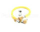 HG-4D-48S T&S Brass Gas Hose W/Quick Disconnect, 3/4 Npt, 48