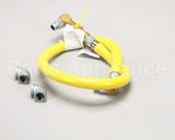 HG-4D-60 T&S Brass Gas Hose W/Quick Disconnect, 3/4 Npt, 60