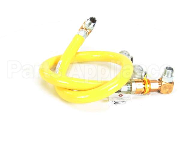 HG-4E-60S T&S Brass Gas Hose W/ Quick-Disconnect, 1 Npt, 60