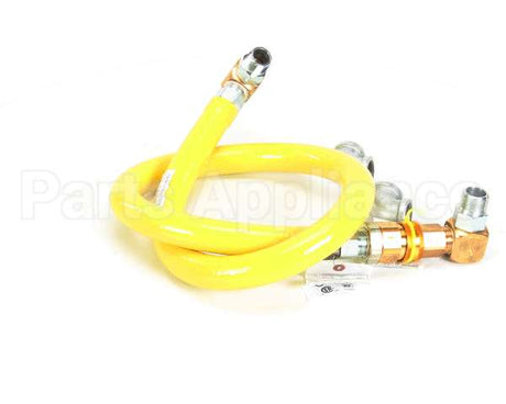HG-4E-60S T&S Brass Gas Hose W/ Quick-Disconnect, 1 Npt, 60