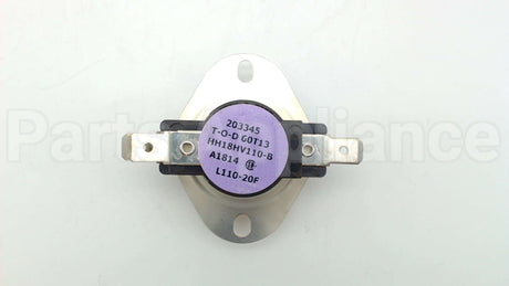 HH18HV110 Carrier 90-110F Auto Limit Switch