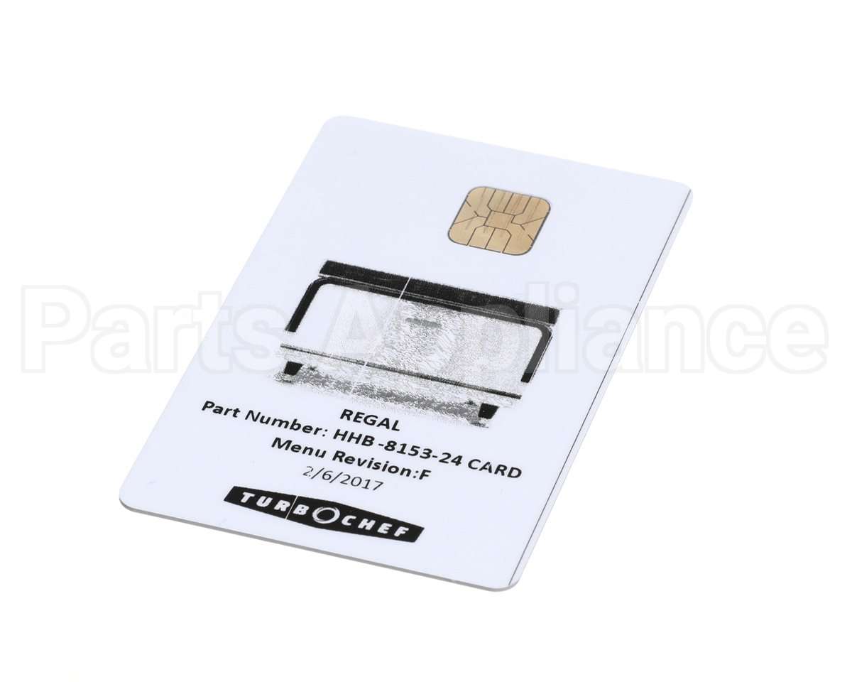HHB-8153-24 Turbochef Smart Card Regal Hhb Ovens