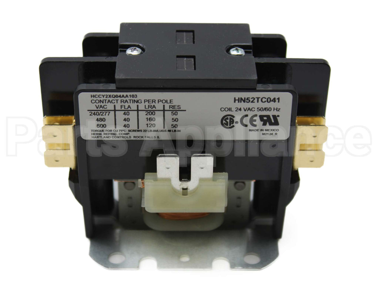 HN52TC041 Carrier 24Vcoil 40Amp 2 Pole Contactor