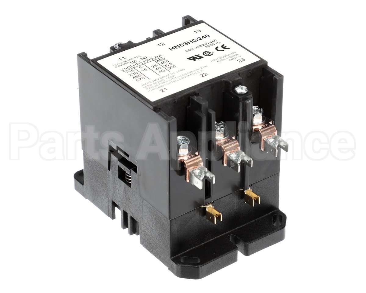 HN53HG240 Bryant Payne 3 Pole Contactor 208 240V 75 Amp Screw