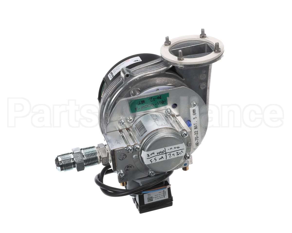 HR11-0004-A Hot Rocks Oven Burner Blower Natural Gas Hr-70-22 (Gen2