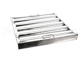 HRSS1616 Captive-Aire 16X16 Guard S/S Baffle W/ Hand