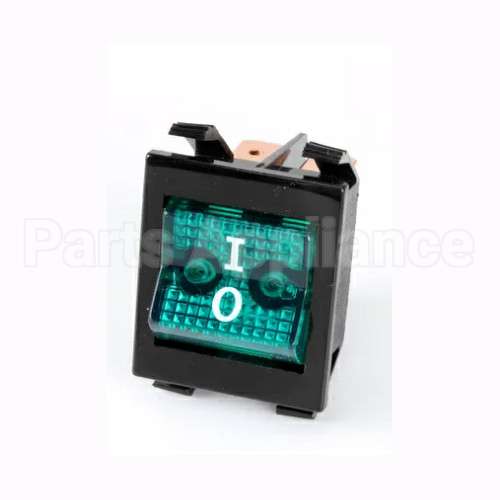 HT2-19-076-00 Compatible Hatco Switch, Rocker, 250V, Green, Dpst