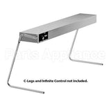 HTGRAH48-120V Compatible Hatco Foodwarmer 120V 1100W 48"
