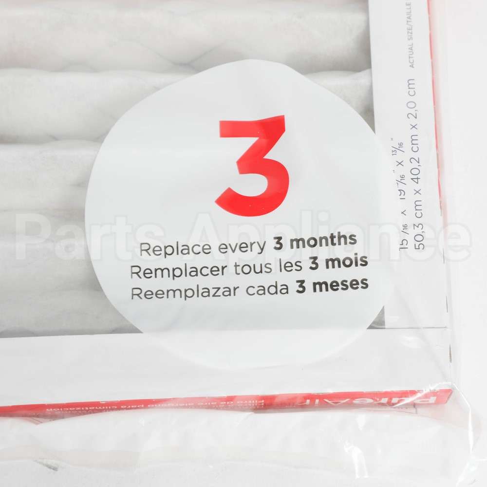 HVAC162086 Frigidaire Merv 8 16X20X1