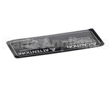 I1-9181-3 Turbochef Label, Caution, Empty Cavity,