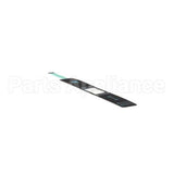 I5-9247.C Turbochef Keypad, Membrane Switch, I5, Black