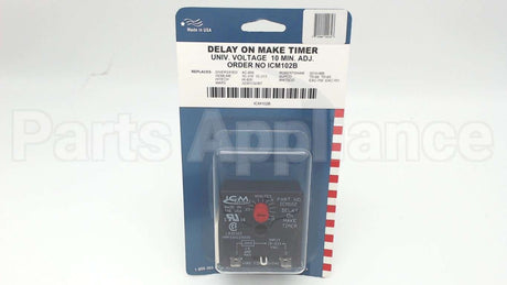 ICM102 ICM Controls .1-600Secdelayonmaketimer