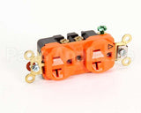 IG5362 Hubbell Lighting Dplx Rcpt Iso Grd 20A