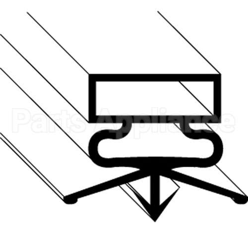 IMIRPC06-910A Compatible Intermetro Gasket, Door - Full Height