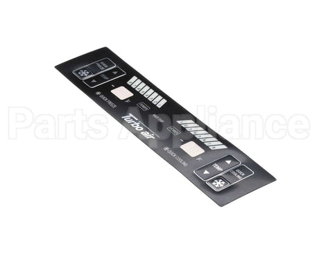 K3D7800400 Turbo Air Display Pcb Sticker (Old Version)