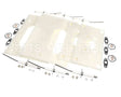 KBR1340A Unox Premix Burner Start Up Plug 6 Pcs Kit