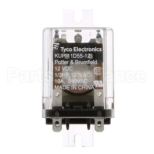 KE50753-8 Compatible Cleveland Relay, Dpdt/10A/12Vdc