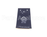 KE95555-1-B Cleveland Service Front Label Ket (Old S