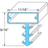 KLP255671075 Compatible Kolpak Door Gasket - 36-1/4" X 79"