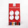 KNOBKIT4W Frigidaire Universal Range Knob Kit, White
