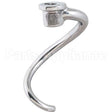 KSMC7QDH Compatible Kitchen Aid Hook, Dough, 7 Qt, S/S, Nsf
