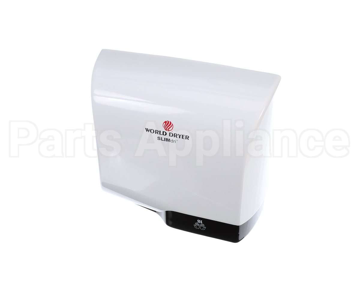 L-974A World Dryer Slimdri,120/208/240V,Alum,Whit