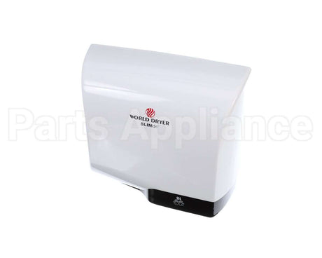 L-974A World Dryer Slimdri,120/208/240V,Alum,Whit