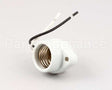 L50-X002 Component Hardware Socket, Porc, W/ Leads, Ul