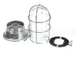L55.1024 Component Hardware Canopy Light W/Tempered Globe
