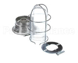 L55.1024 Component Hardware Canopy Light W/Tempered Globe