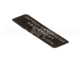 LA-23733 Alto Shaam Labels,Ready Propane Gas,Esg