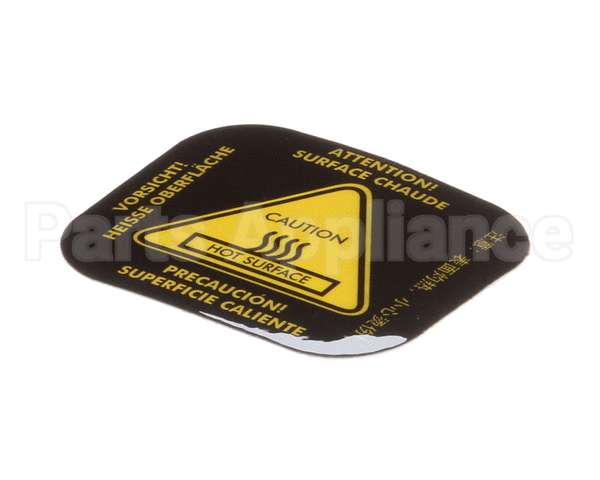 LA-3087 Alto Shaam Label,Caution,Hot,Warning
