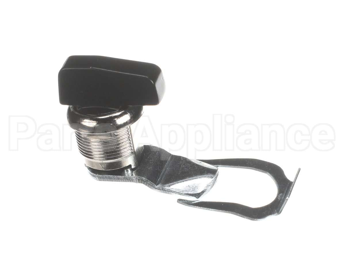 LAT00833 Trane Latch, 1/4 Turn Latch, Black Knob, Nicke