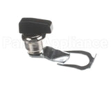 LAT00833 Trane Latch, 1/4 Turn Latch, Black Knob, Nicke