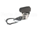 LAT00833 Trane Latch, 1/4 Turn Latch, Black Knob, Nicke