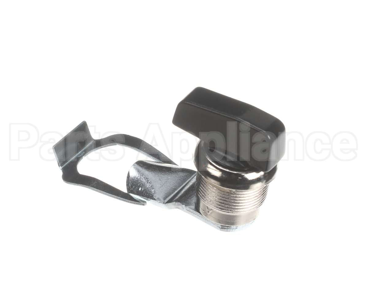 LAT00833 Trane Latch, 1/4 Turn Latch, Black Knob, Nicke