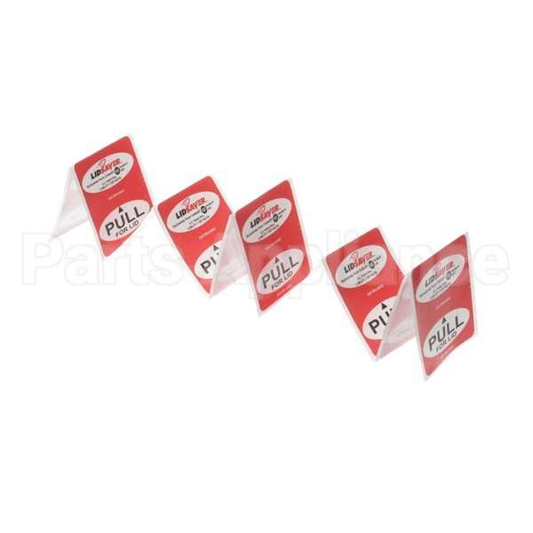 LBL618 Compatible Vollrath 10 Std Anit-Microbial Labels