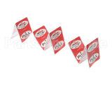 LBL618 Vollrath 10 Std Anit-Microbial Labels