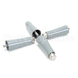 LK1 Compatible Traulsen Kit Four Grey Steel Legs Adjus