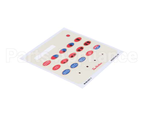 M-06-557-1-SP Sure Shot-Ac Dispensing Decal, Overlay