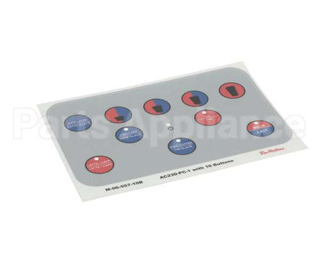 M-06-557-10B-SP Sure Shot-Ac Dispensing Decal