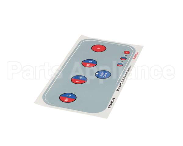 M-06-557-6-SP Sure Shot-Ac Dispensing Decal, Creamer