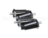 M034AL Grindmaster Cecilware Legs Set 2.5 Plastic -Gb (4/Ba