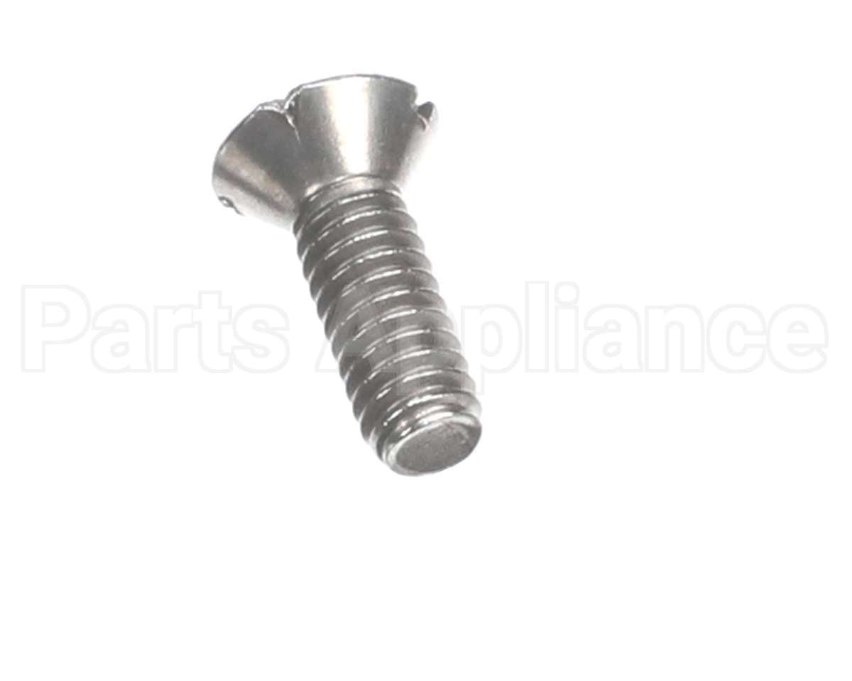 M1119 Middleby Screw,Ms Slt Flhd 8-32X1/2