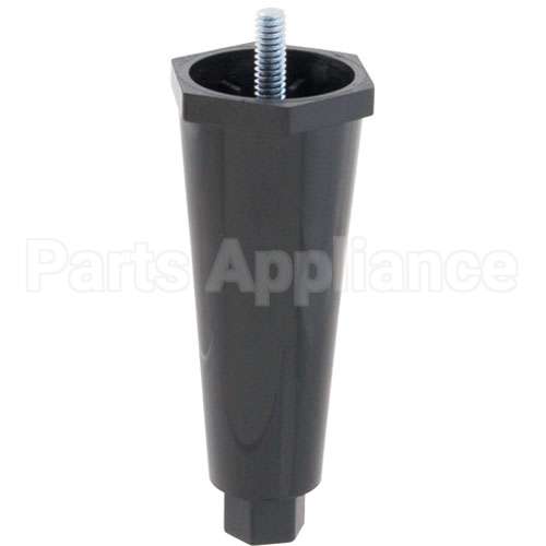 M172A Compatible Grindmaster Leg, 1/4-20, 4"H, Plst, Blk