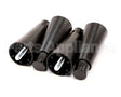 M219B Grindmaster Cecilware Legs 6 Black (4 Per) - Po/Pb/B