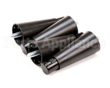 M219B Grindmaster Cecilware Legs 6 Black (4 Per) - Po/Pb/B